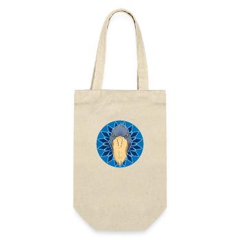 Bec-de-chaussure Ornithologue Forêt I Cadeau - Sac à bouteille - nature - Devant