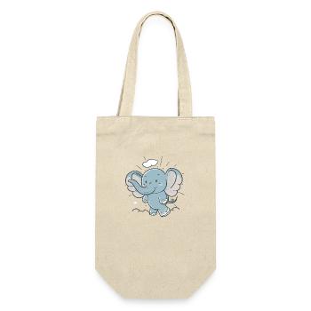 Cute Little Elephant - Gift Bag for Bottles - nature - Front