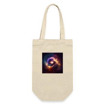 Univers cosmique n°8 - Sac à bouteille - nature - Devant