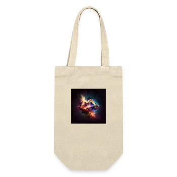 Cosmic Universe n°6 - Gift Bag for Bottles - nature - Front