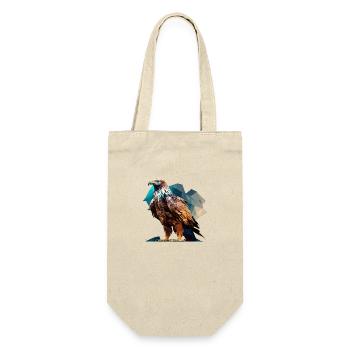Aigle polygonal majestueux – Oiseau de proie - Sac à bouteille - nature - Devant