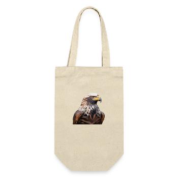 EAGLE - Geschenkbeutel für Flaschen - Natur - Vorne