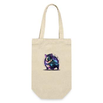 A cute cyber dog - Gift Bag for Bottles - nature - Front