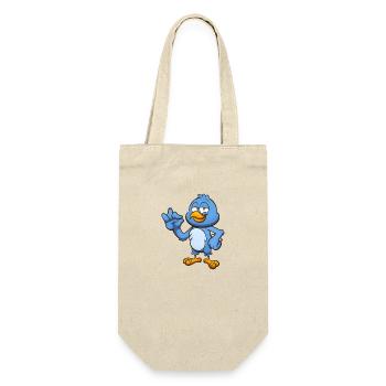 Oiseau bleu parfait - Sac à bouteille - nature - Devant