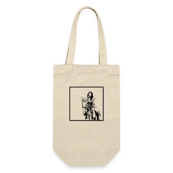 Lady Godiva - Geschenkbeutel für Flaschen - Natur - Vorne