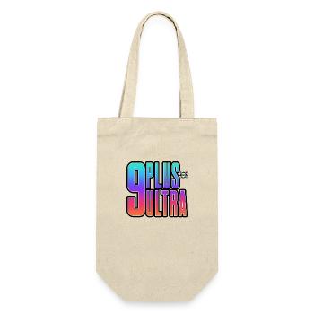 9 Plus Ultra Community Shirt - Geschenkbeutel für Flaschen - Natur - Vorne