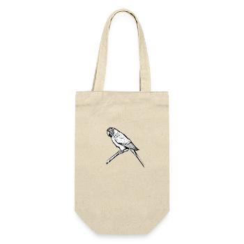 Budgerigar Bird owner Cockatiel Bird - Gift Bag for Bottles - nature - Front