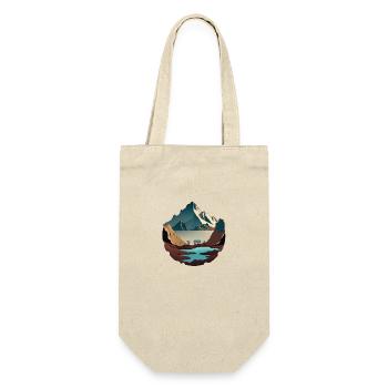 SURREAL - Gift Bag for Bottles - nature - Front