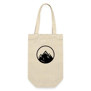 mountains - Geschenkbeutel für Flaschen - Natur - Vorne
