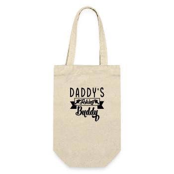 Daddy ́s Fishing Buddy - Gift Bag for Bottles - nature - Front