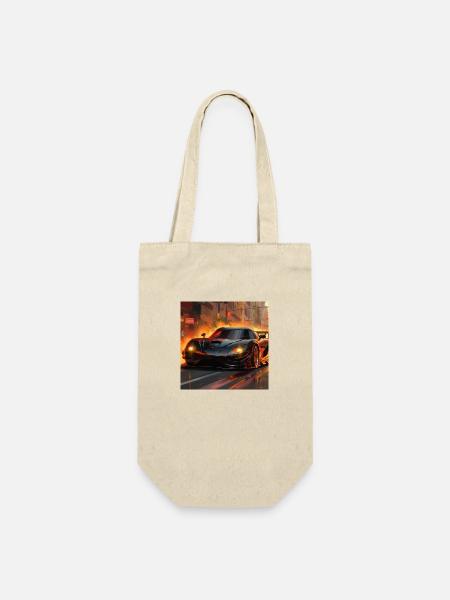 car word - Geschenkbeutel für Flaschen - Natur