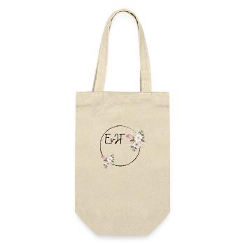 Personalized bachelorette party - Gift Bag for Bottles - nature - Front