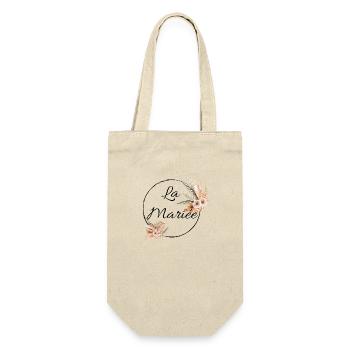 La mariée floral - Sac à bouteille - nature - Devant