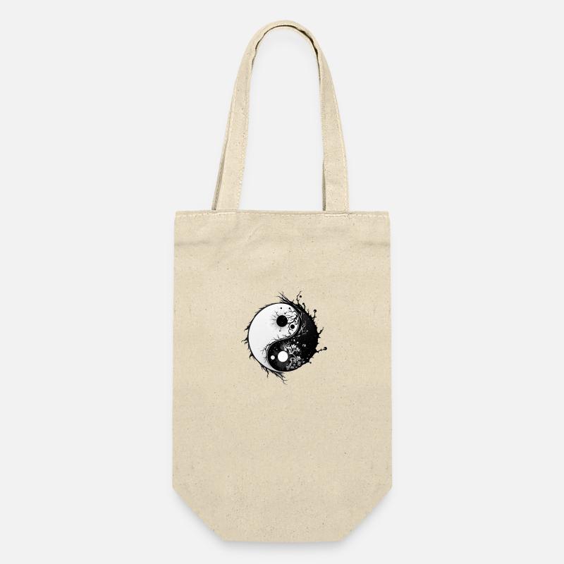 YinYang Wild - Geschenkbeutel für Flaschen - Natur
