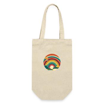 RAINBOW - Gift Bag for Bottles - nature - Front