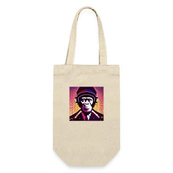 Monkey president - Gift Bag for Bottles - nature - Front