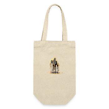 MELTING - Gift Bag for Bottles - nature - Front