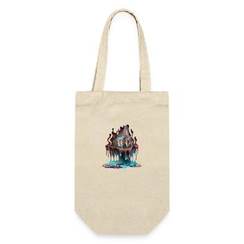 DRIPPY HOUSE - Gift Bag for Bottles - nature - Front