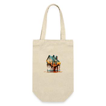 DRIPPY HOUSE - Gift Bag for Bottles - nature - Front