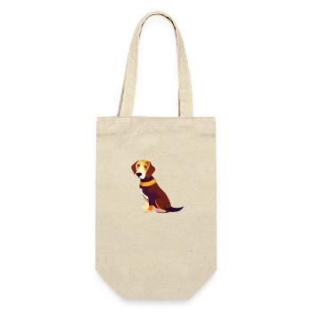 Dog owner Dogs Dog owners German Shepherd dog - Gift Bag for Bottles - nature - Front