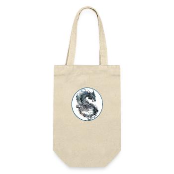 Spectral Frigid Dragon - Gift Bag for Bottles - nature - Front