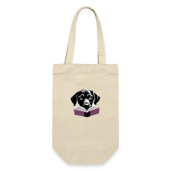 Dog Books Labrador Dog Book Read Dog Owner - Gift Bag for Bottles - nature - Front
