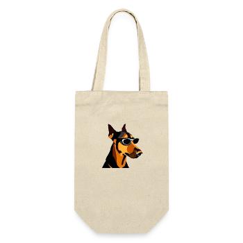 Dog Dog Owner Dogs Terrier Dog Owner - Gift Bag for Bottles - nature - Front
