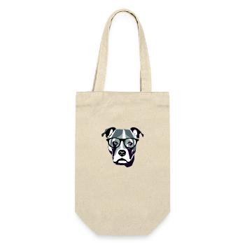 Chien Propriétaire Chiens Chien Propriétaire Terrier Chien - Sac à bouteille - nature - Devant