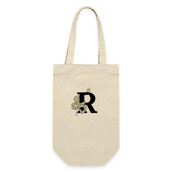 Letter r snake - Gift Bag for Bottles - nature - Front