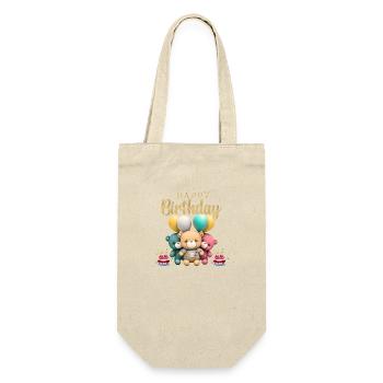 Joyeux anniversaire pour les enfants - Sac à bouteille - nature - Devant
