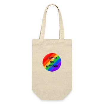 Follow the rainbow - Gift Bag for Bottles - nature - Front