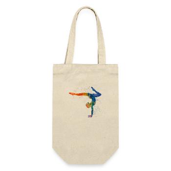 Yoga exercise - Gift Bag for Bottles - nature - Front