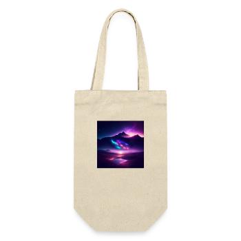 Northern lights - Gift Bag for Bottles - nature - Front