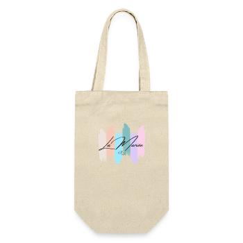 La mariée arc en ciel pastel - Sac à bouteille - nature - Devant
