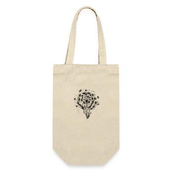 Pissenlit d’été - illustration vectorielle - Sac à bouteille - nature - Devant