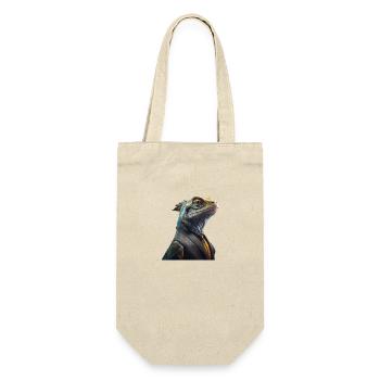 A fine lizard - Gift Bag for Bottles - nature - Front