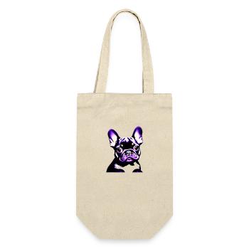 Chiens Propriétaire de chien Chien bouledogue français - Sac à bouteille - nature - Devant