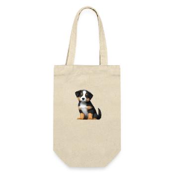 Chien chiot Berger australien propriétaire de chien - Sac à bouteille - nature - Devant