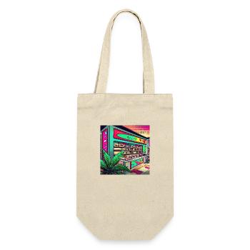 Modern Weed Club Legalisierung - Geschenkbeutel für Flaschen - Natur - Vorne