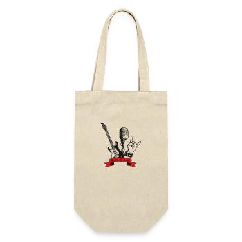 Rock guitar design for artists - Gift Bag for Bottles - nature - Front
