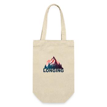 Mountain Longing - Geschenkbeutel für Flaschen - Natur - Vorne