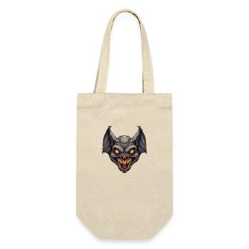 Fledermaus - Geschenkbeutel für Flaschen - Natur - Vorne