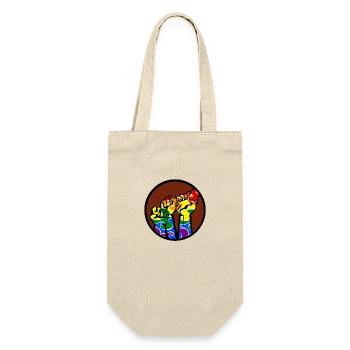 Poings4b LGBT - Sac à bouteille - nature - Devant