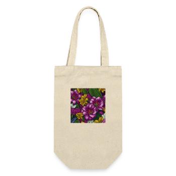 Amazing Flowers - Gift Bag for Bottles - nature - Front