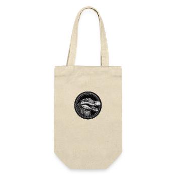Crocodile - Gift Bag for Bottles - nature - Front