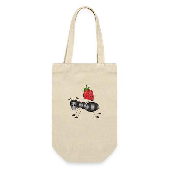 Ant - Gift Bag for Bottles - nature - Front