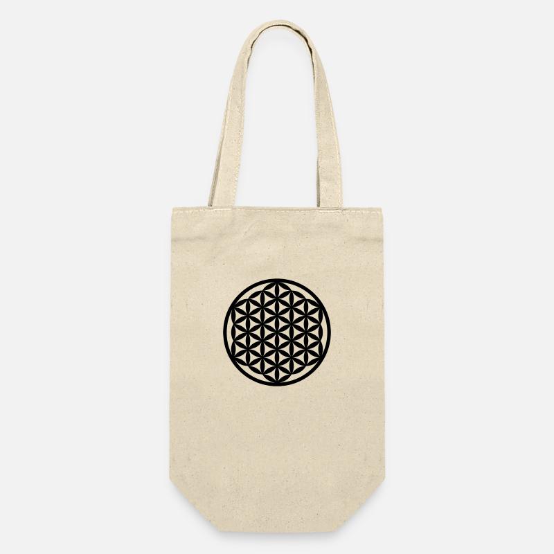 Fleur De Vie - Sac à bouteille - nature