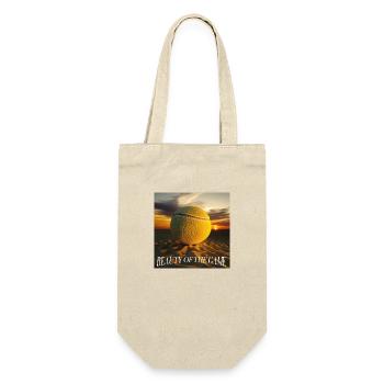 SJS ́s Beauty of the Tennis Game - Gift Bag for Bottles - nature - Front