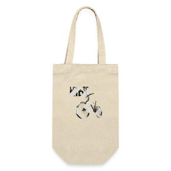 Live To Ride - Gift Bag for Bottles - nature - Front