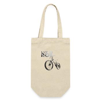 Live to Ride - Gift Bag for Bottles - nature - Front